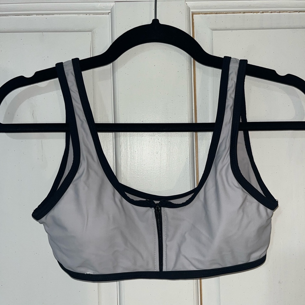 Women's white Sports Bikini